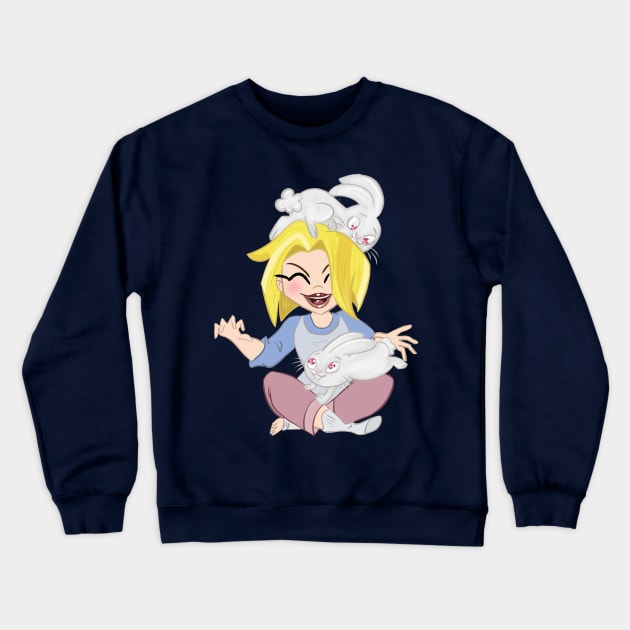 DC Super Hero Girls Kara Danvers Crewneck Sweatshirt by OCDVampire